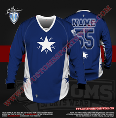 Texas ID Custom Sports Wear Semi Pro Paintball Custom Sublimated Jersey Semi Pro Paintball Shirt Texas United States