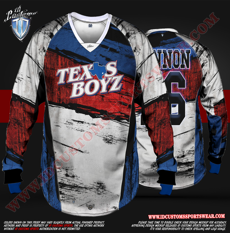 Texas Boys Pro Paintball Shirt Team