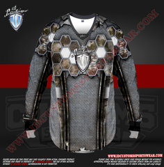6 Camo ID Custom Sports Wear Semi Pro Paintball Custom Sublimated Jersey Semi Pro Paintball Shirt Texas United States