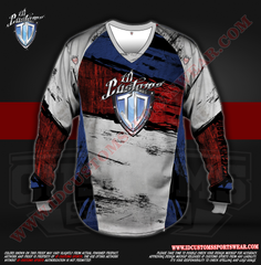 RWB ID Custom Sports Wear Semi Pro Paintball Custom Sublimated Jersey Semi Pro Paintball Shirt Texas United States