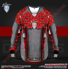 The Cloud Custom Sports Wear Semi Pro Paintball Custom Sublimated Jersey Semi Pro Paintball Shirt Texas United States