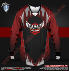 The Wolf ID Custom Sports Wear Semi Pro Paintball Custom Sublimated Jersey Semi Pro Paintball Shirt Texas United States