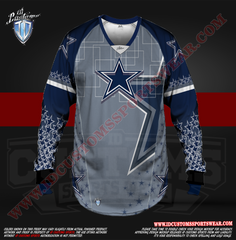 Cowboys ID Custom Sports Wear Semi Pro Paintball Custom Sublimated Jersey Semi Pro Paintball Shirt Texas United States