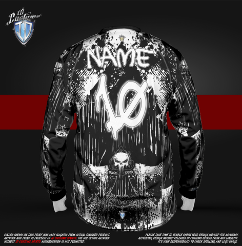 ID Custom Sports Wear Pro Paintball Custom Sublimated Jersey Pro Paintball Shirt 