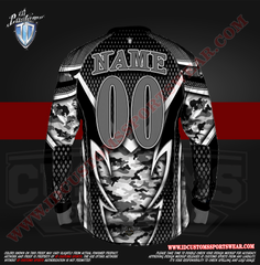 Somolian ID Custom Sports Wear Semi Pro Paintball Custom Sublimated Jersey Semi Pro Paintball Shirt Texas United States