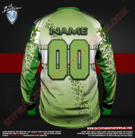 USA ID Custom Sports Wear Semi Pro Paintball Custom Sublimated Jersey Semi Pro Paintball Shirt Texas United States ID Custom Sports Wear Pro Paintball Full Custem Sublimated Jersey Reg Paintball ST Paddys Day
