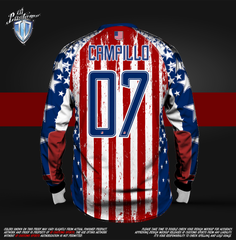 USA 2021 Pro Paintball Custom Shirt Full Sublimated