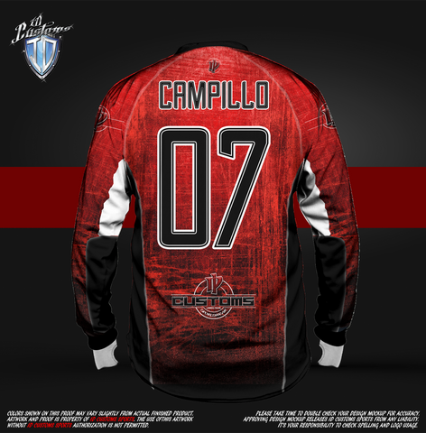Red Blood Paintball Pro Shirt