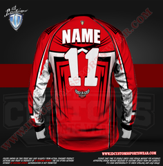 The Mask ID Custom Sports Wear Semi Pro Paintball Custom Sublimated Jersey Semi Pro Paintball Shirt Texas United States