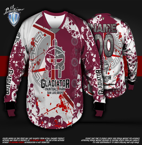 Gladiator Paintball Pro Shirt