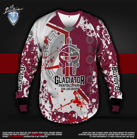 Gladiator Paintball Pro Shirt
