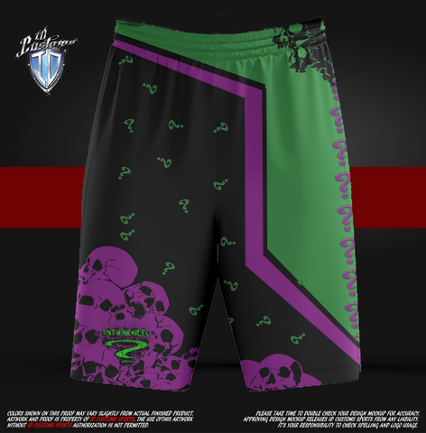 UNTHINKABLES Fully Custom Basketball Shorts