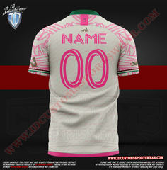 USA ID Custom Sports Wear Semi Pro Paintball Custom Sublimated Jersey Semi Pro Paintball Shirt Texas United States ID Custom Sports Wear Pro Paintball Full Custem Sublimated Jersey Soccer Rangla Mex 22-23 Pink