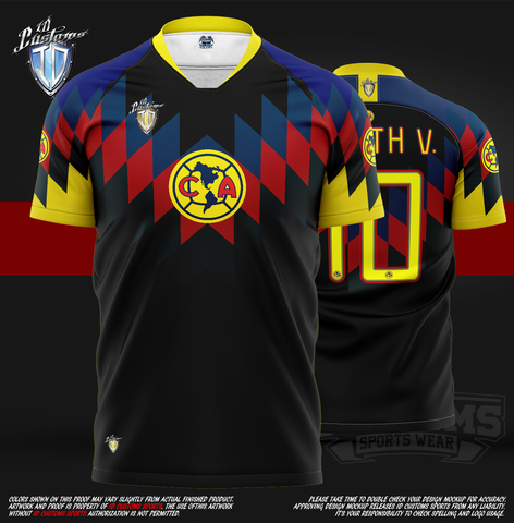 ID Custom Sports Wear Full Custom Sublimation Shirt Soccer America 