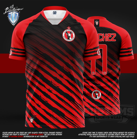 ID Custom Sports Wear Pro Soccer Full Custem Sublimated Jersey Xolos Toluca SOCCER PRO JERSEYS