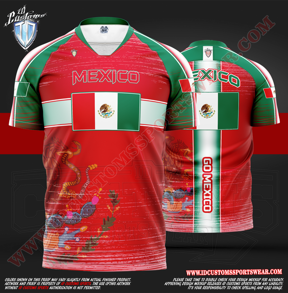 mexico jersey 2022 red