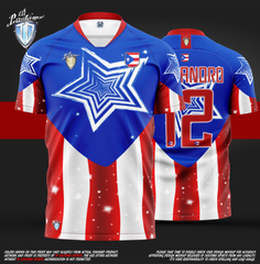 ID Custom Sports Wear Pro Soccer Full Custem Sublimated Jersey Puerto Rico SOCCER T-Shirt