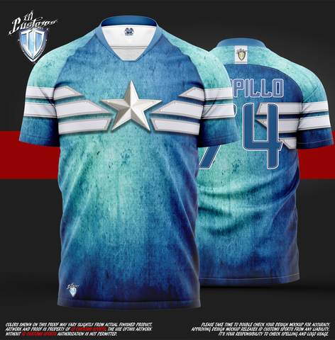 ID Custom Sports Wear Pro Soccer Full Custem Sublimated Jersey America SOCCER T-Shirt