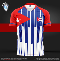 ID Custom Sports Wear Pro Soccer Full Custem Sublimated Jersey Cuba T-Shirt