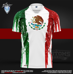 ID Custom Sports Wear Pro Soccer Full Custem Sublimated Jersey Mexico SOCCER T-Shirt