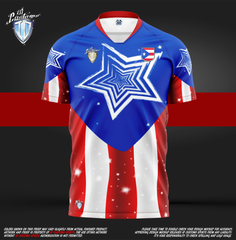 ID Custom Sports Wear Pro Soccer Full Custem Sublimated Jersey Puerto Rico SOCCER T-Shirt