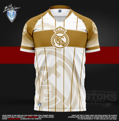 ID Custom Sports Wear Full Custom Sublimation Shirt Soccer Real Madrid