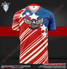 USA ID Custom Sports Wear Semi Pro Paintball Custom Sublimated Jersey Semi Pro Paintball Shirt Texas United States ID Custom Sports Wear Pro Paintball Full Custem Sublimated Jersey Soccer Rangla 70s USA