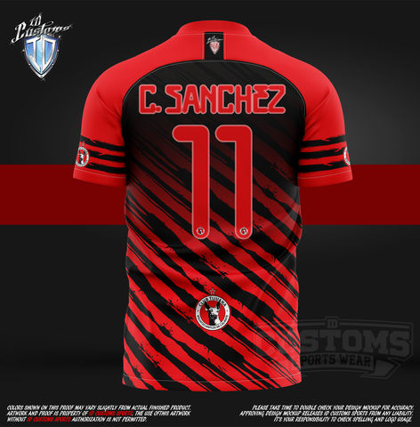 ID Custom Sports Wear Pro Soccer Full Custem Sublimated Jersey Xolos Toluca SOCCER PRO JERSEYS