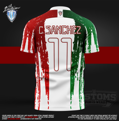ID Custom Sports Wear Pro Soccer Full Custem Sublimated Jersey Mexico SOCCER T-Shirt
