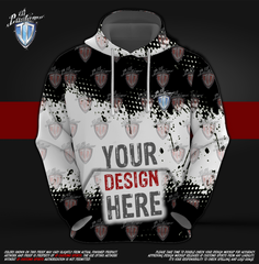 ID Custom Sports Wear Custem Sublimated Pullover Hoodie