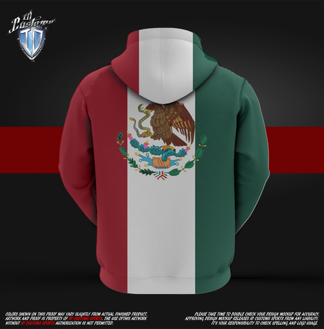 ID Custom Sports Wear Custom Sublimated Pullover Hoodie Mexico