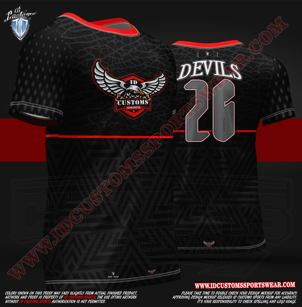 USA ID Custom Sports Wear Full Custem Sublimated Jersey Tshirt T-ShirtShirt Texas United States ID Custom Sports Wear Full Custem Sublimated Jersey Tshirt T-Shirt Dark