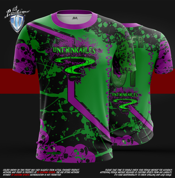 UNTHINKABLES T-Shirt – ID Customs SportsWear