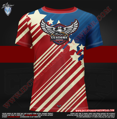 USA ID Custom Sports Wear Full Custem Sublimated Jersey Tshirt T-ShirtShirt Texas United States ID Custom Sports Wear Full Custem Sublimated Jersey Tshirt T-Shirt 70's USA