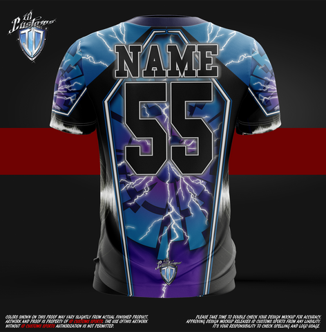 ID Custom Sports Wear Pro Run Custem Sublimated Jersey Shirt  Shoker