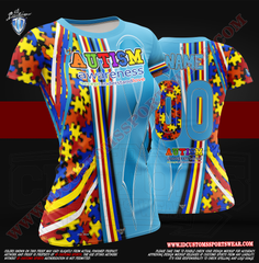 AUTISM AWARENESS Women T-shirts Custom Sports Wear Semi Pro Paintball Custom Sublimated Jersey Semi Pro Paintball Shirt Texas United States ID Custom Sports Wear Pro Paintball Full Custem Sublimated Jersey Reg Paintball Pro Paintball AUTISM AWARENESS