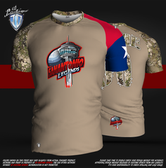 ID Custom Sports Wear Pro Paintball Custem Sublimated Jersey T-Shirt Pro Texas Camo